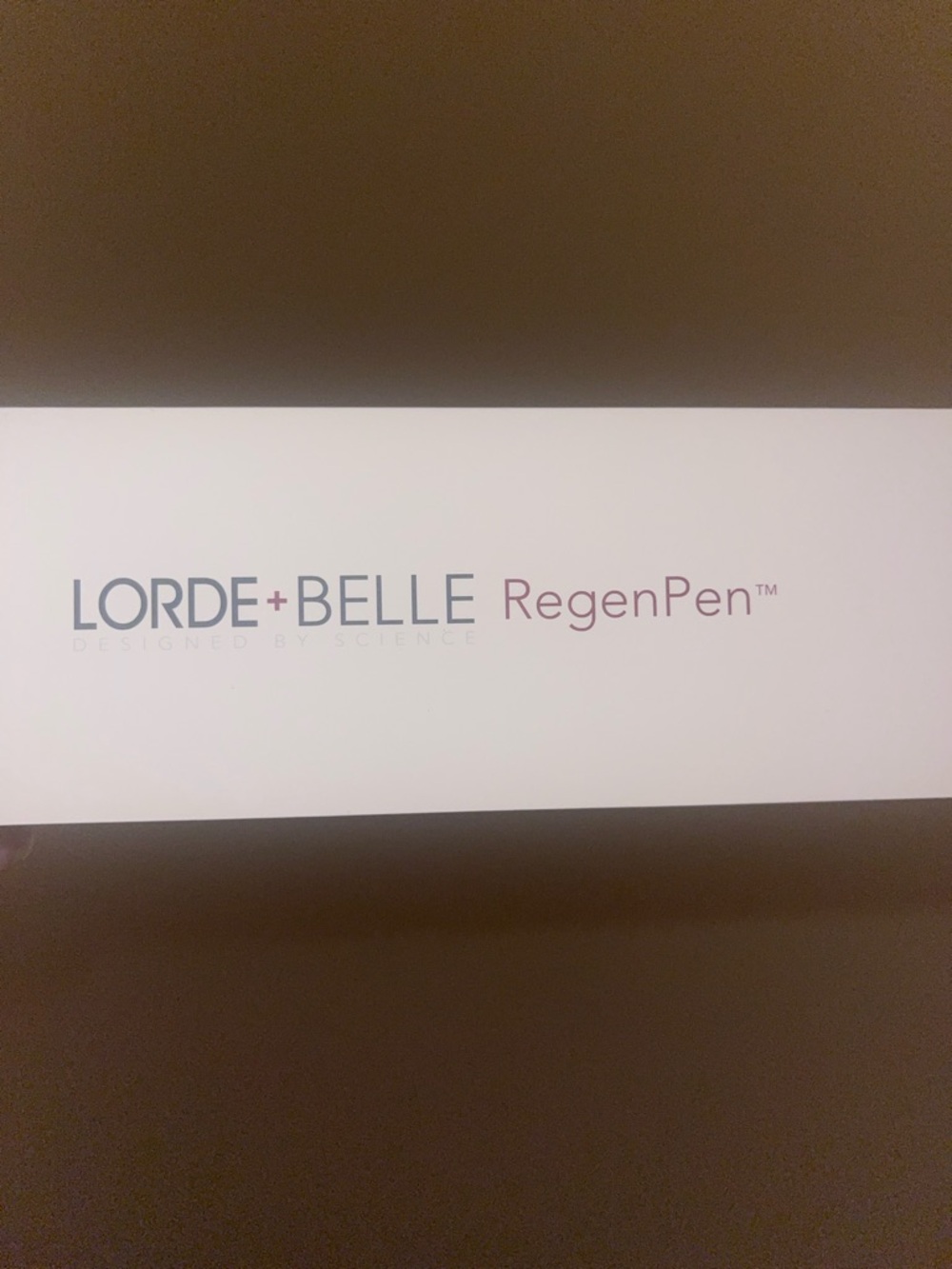 LORDE + BELLE RegenPen™ White Micro-Needling Skincare Tool